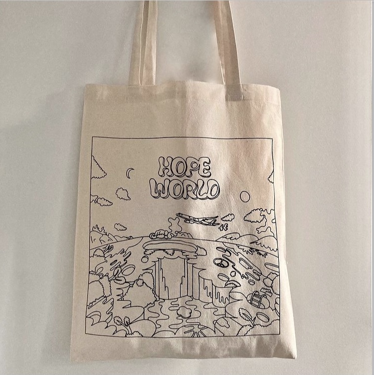 Hope World Tote Bag - Winter Bear Store