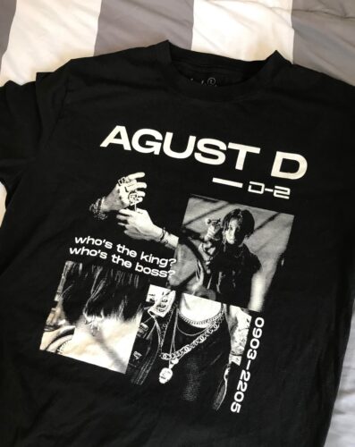 Agust D t-shirt photo review
